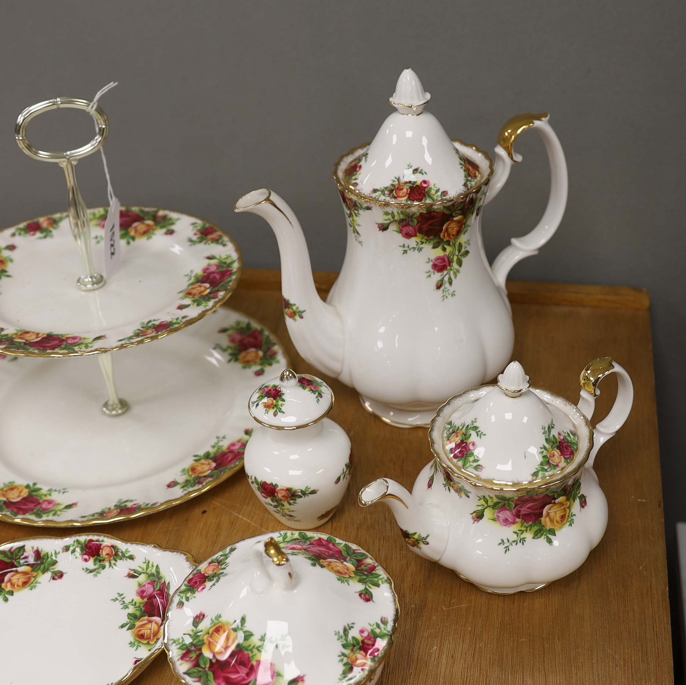 A Royal Albert 'Old Country Roses' tea service